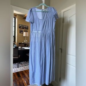 Christy Dawn Blue Stripe Dress
